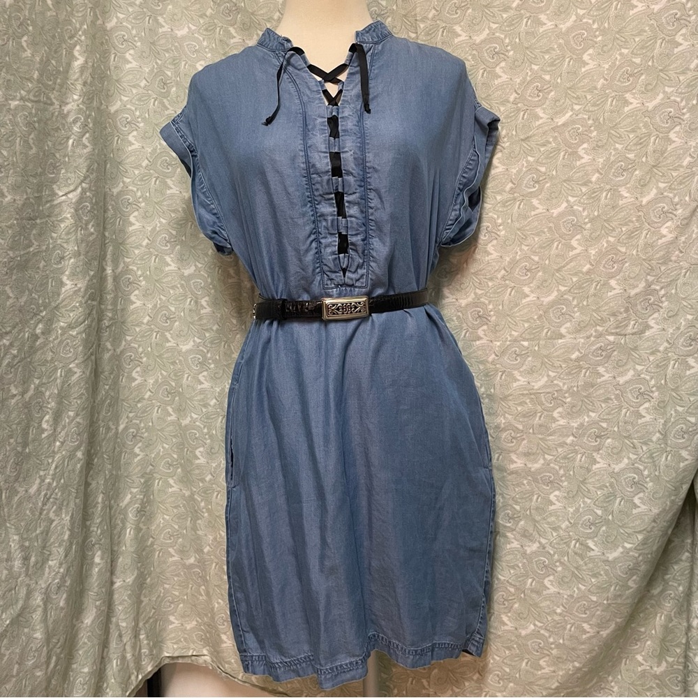 Michael Kors Denim Shirt Dress (M)